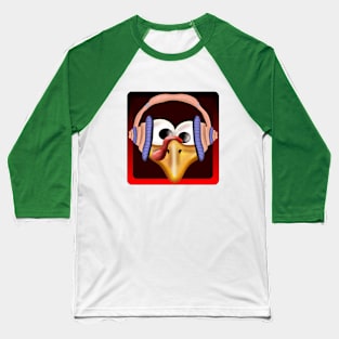 Thanksgiving Music with Turkey Roast Chicken Baseball T-Shirt